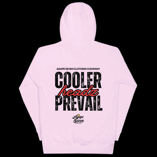 Cooler Headz Prevail by Agape Seven Clothing Company Hoodie