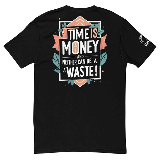 Time is Money Graphic T Shirt by Agape Seven Clothing