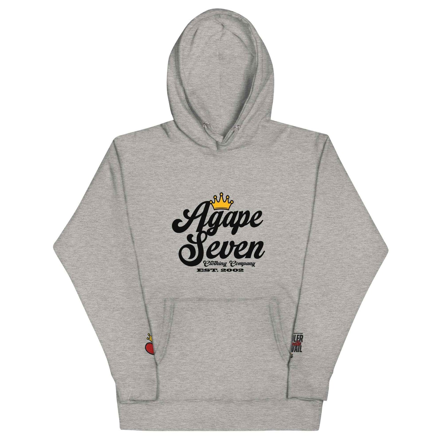 Cooler Headz Prevail by Agape Seven Clothing Company Hoodie