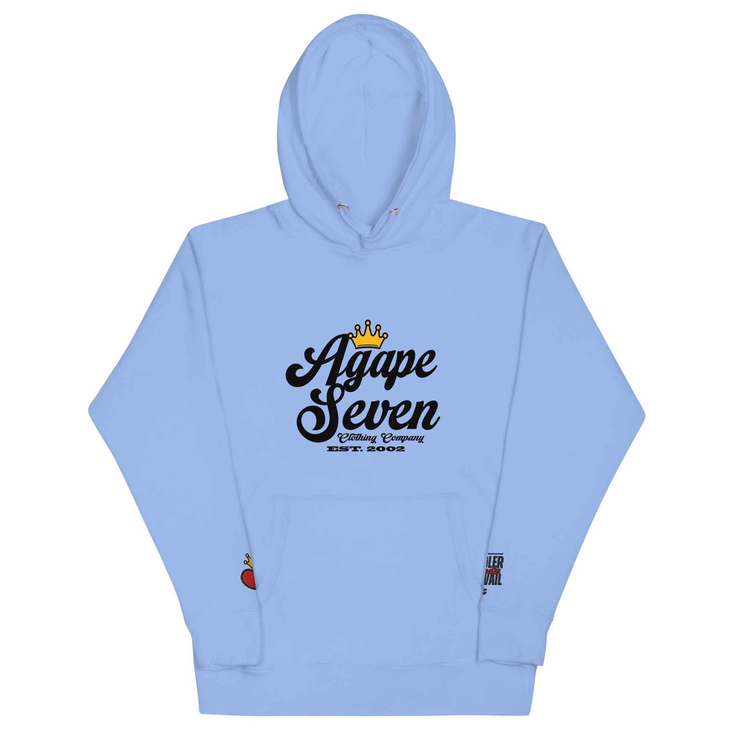Cooler Headz Prevail by Agape Seven Clothing Company Hoodie