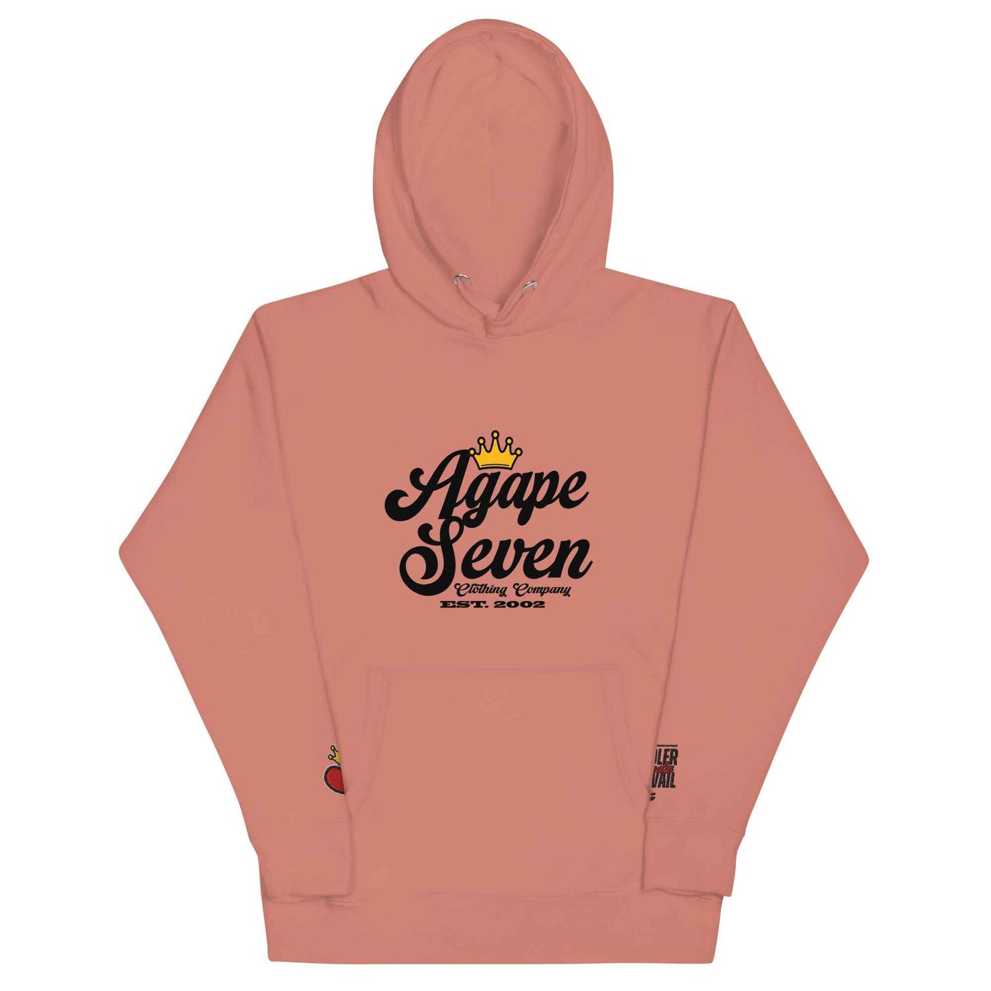 Cooler Headz Prevail by Agape Seven Clothing Company Hoodie