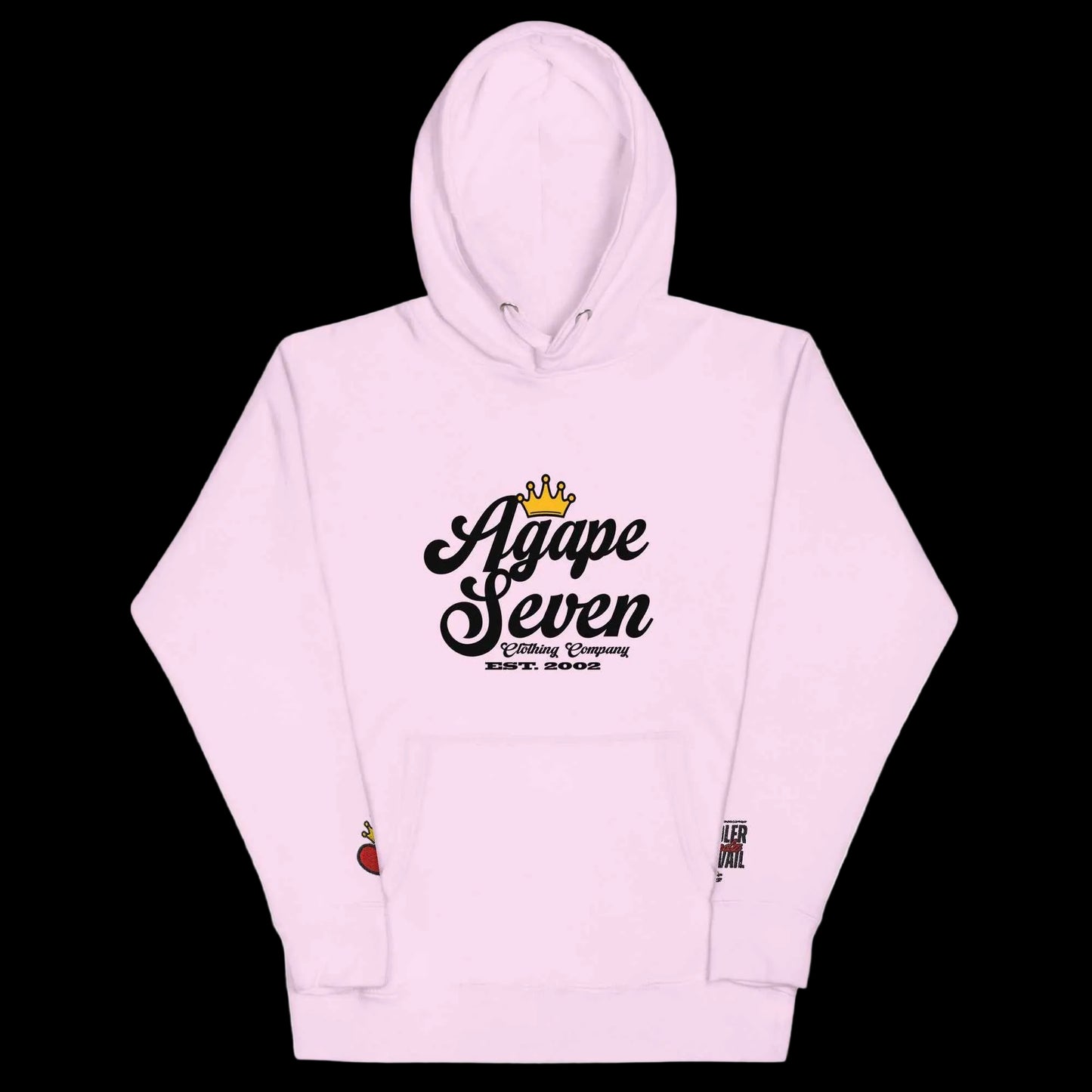 Cooler Headz Prevail by Agape Seven Clothing Company Hoodie