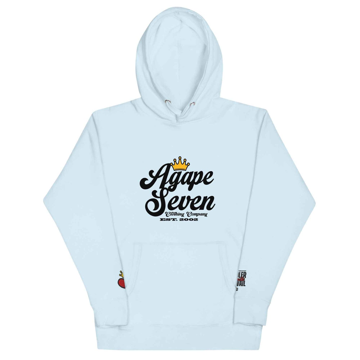 Cooler Headz Prevail by Agape Seven Clothing Company Hoodie