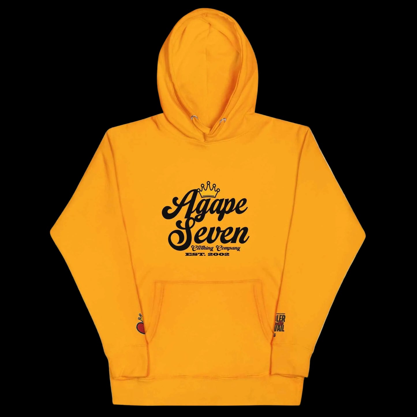 Cooler Headz Prevail by Agape Seven Clothing Company Hoodie