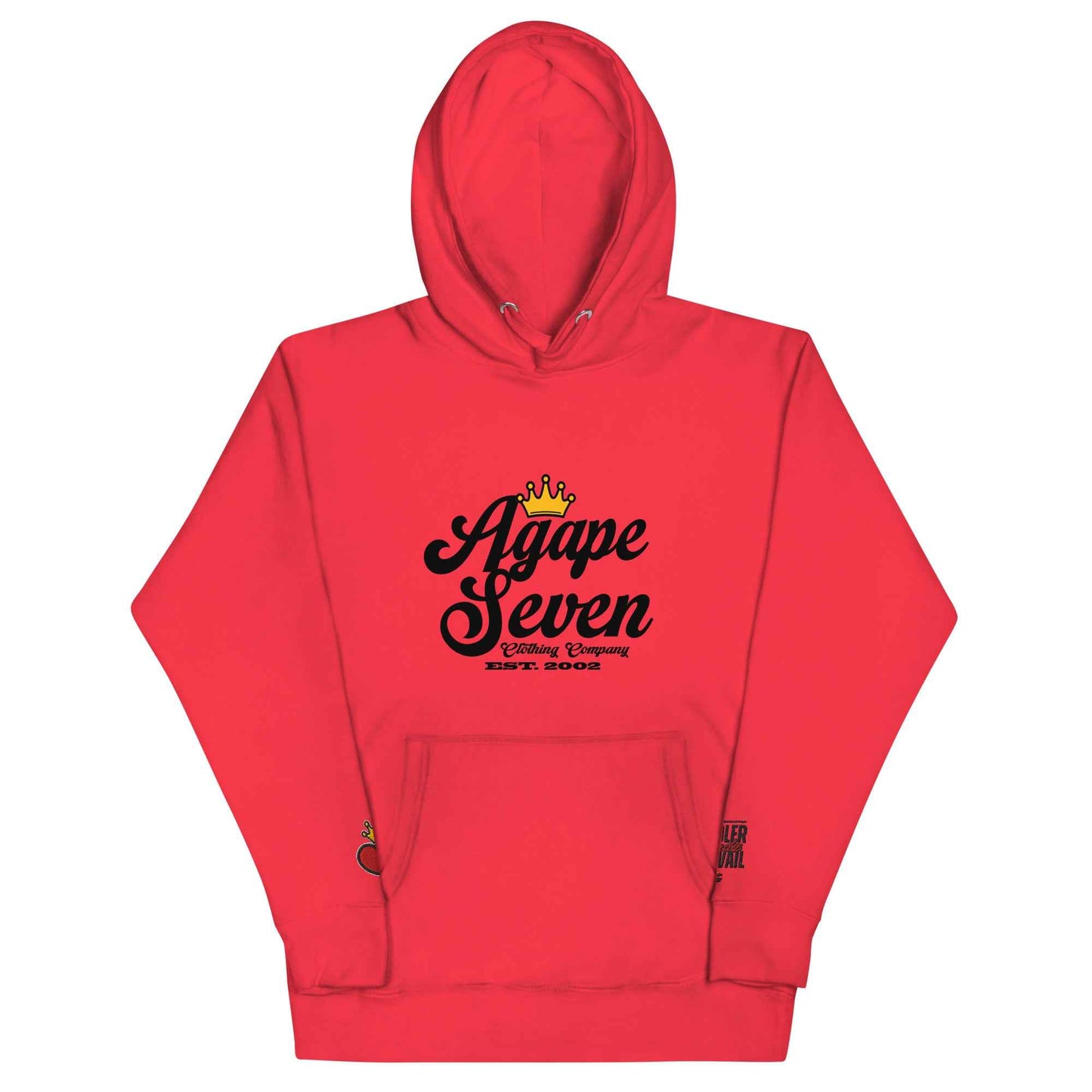 Cooler Headz Prevail by Agape Seven Clothing Company Hoodie