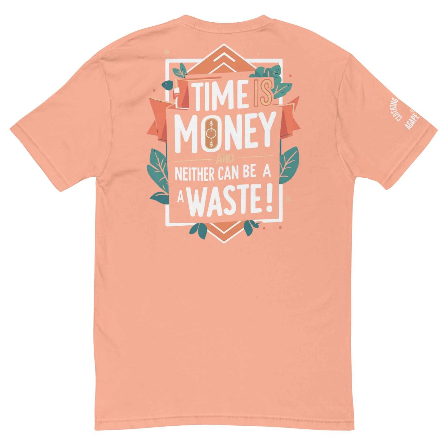 Time is Money Graphic T Shirt by Agape Seven Clothing