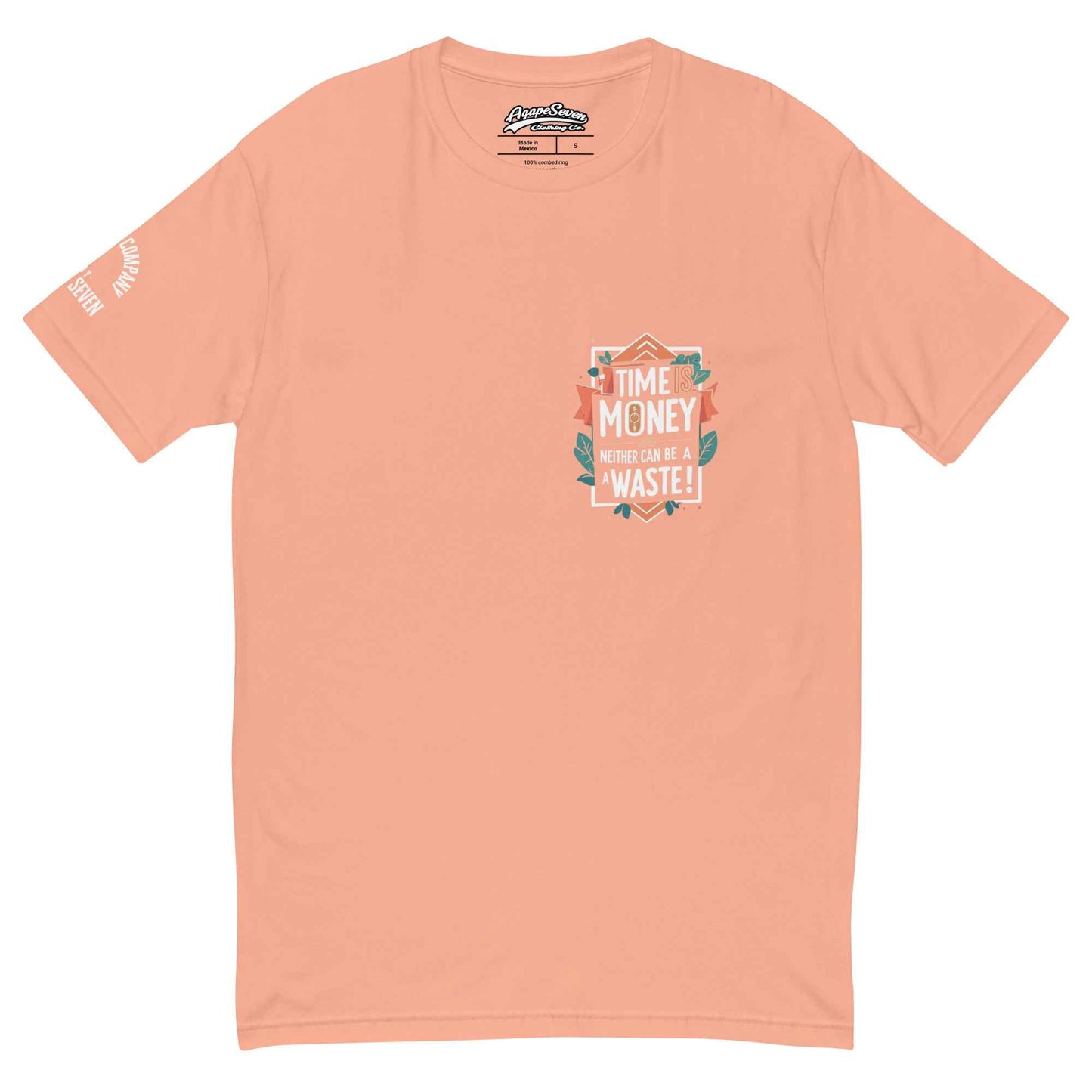 Time is Money Graphic T Shirt by Agape Seven Clothing
