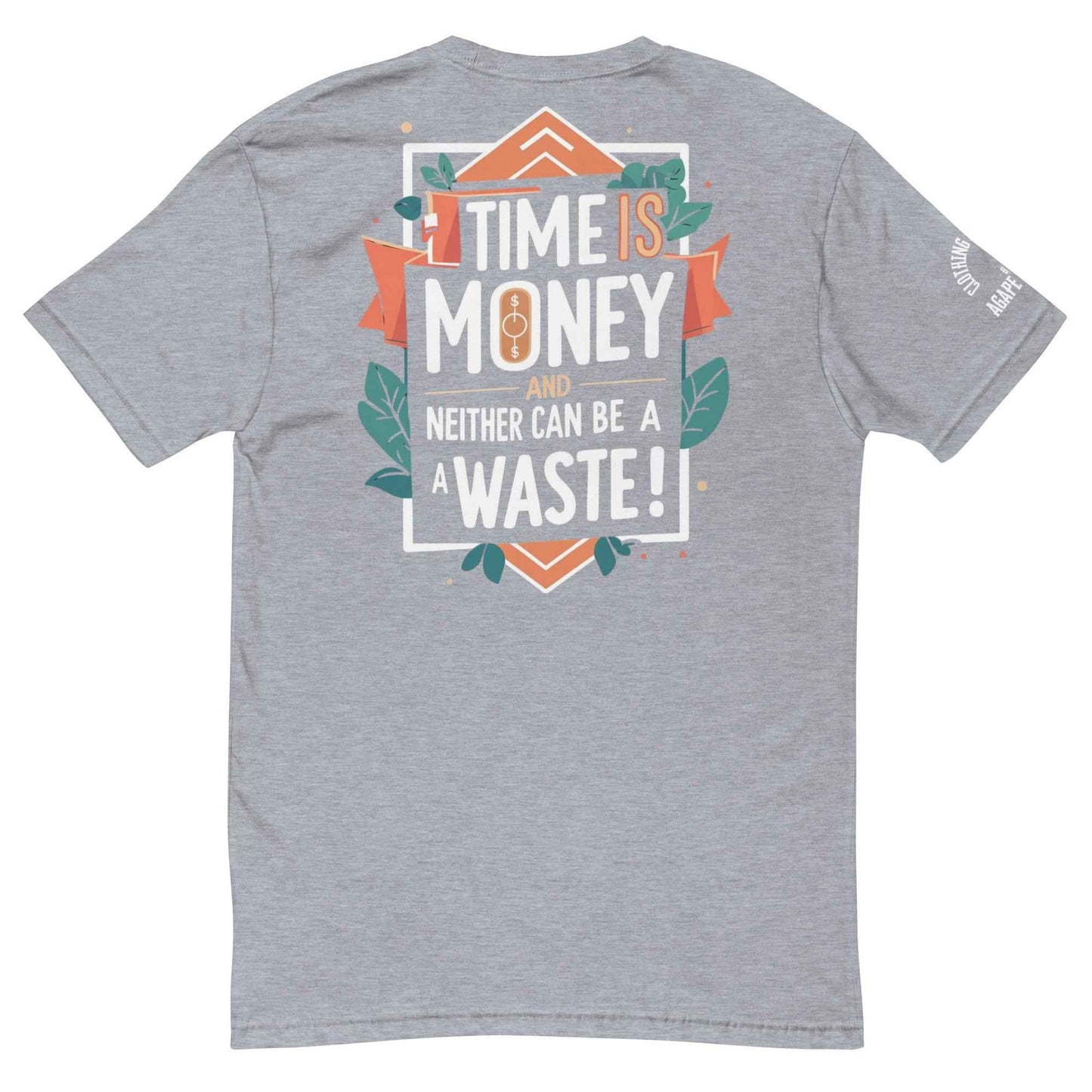 Time is Money Graphic T Shirt by Agape Seven Clothing