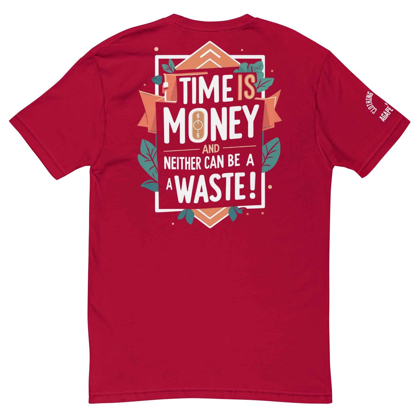 Time is Money Graphic T Shirt by Agape Seven Clothing