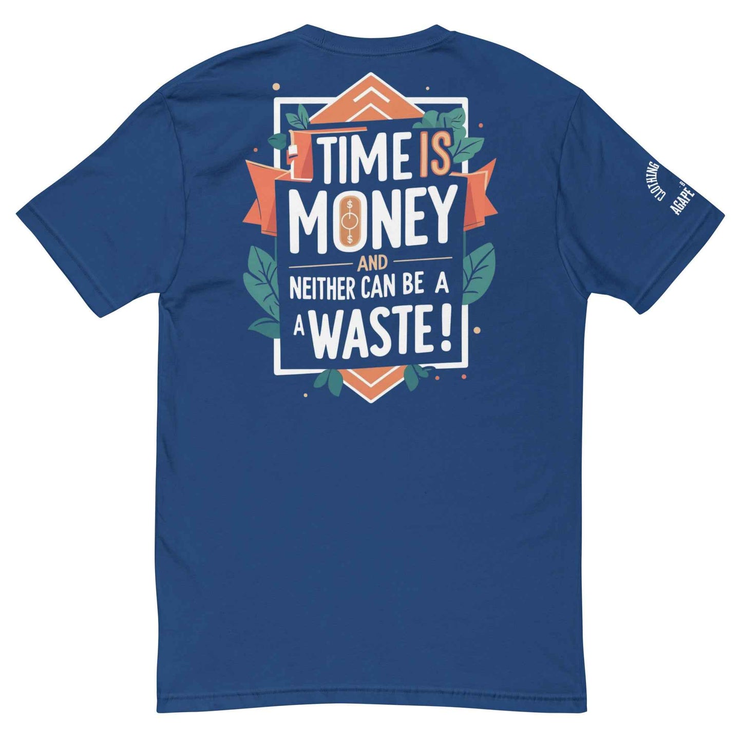 Time is Money Graphic T Shirt by Agape Seven Clothing
