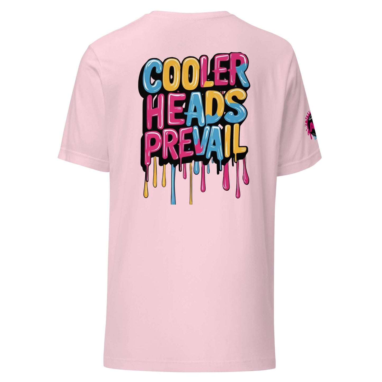 Stay cool in Agape Seven’s Cooler Heads Prevail graphic tee